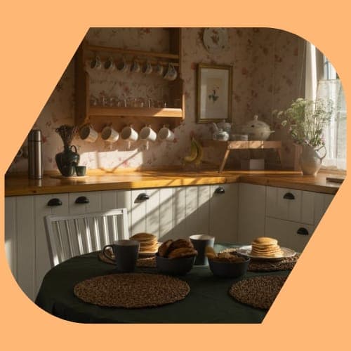A renovated Irish cottage kitchen by DantX — fresh finishes inside a once-derelict home